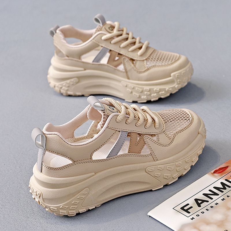 Giày Sandal Nữ Thoáng Mát Độn Đế 5cm